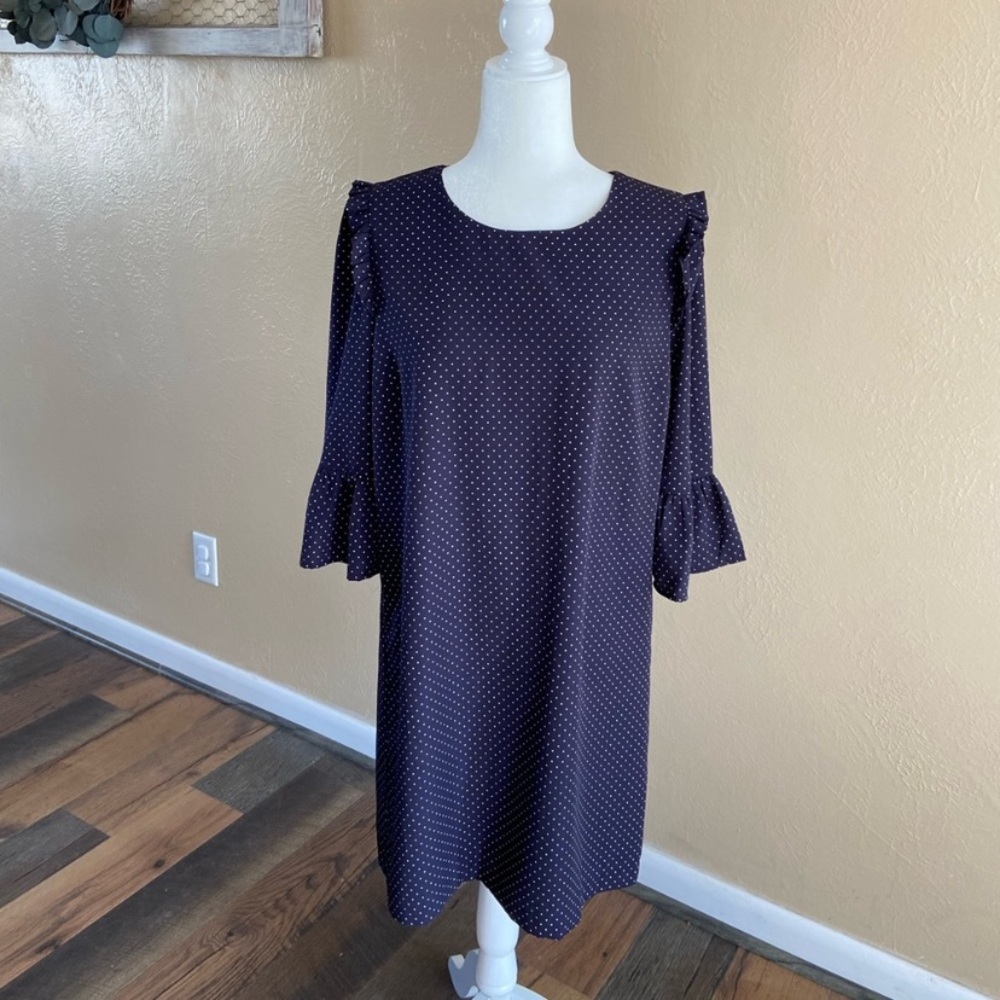 Skies are Blue polka dot dress size medium